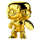 POP! MARVEL STUDIOS 10TH CAPTAIN AMERICA GOLD CHROME POP! MARVEL STUDIOS 10TH CAPTAIN AMERICA GOLD CHROME