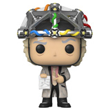 POP! MOVIES BACK TO THE FUTURE DOC W/ HELMET