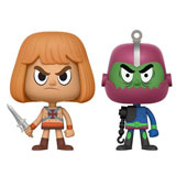 VYNL. MASTERS OF THE UNIVERSE HE-MAN + TRAP JAW