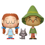 VYNL. THE WIZARD OF OZ DOROTHY AND TOTO + THE SCARECROW