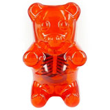 JASON FREENY GUMMI BEAR ANATOMY CLEAR RED JASON FREENY GUMMI BEAR ANATOMY CLEAR RED