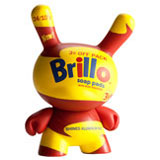 3-INCH DUNNY ANDY WARHOL SERIES BRILLO BOX YELLOW 3-INCH DUNNY ANDY WARHOL SERIES BRILLO BOX YELLOW