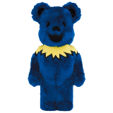 BEARBRICK 1000% GRATEFUL DEAD DANCING BEARS COSTUME BLUE BEARBRICK 1000% GRATEFUL DEAD DANCING BEARS COSTUME BLUE