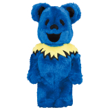 BEARBRICK 400% GRATEFUL DEAD DANCING BEARS COSTUME BLUE BEARBRICK 400% GRATEFUL DEAD DANCING BEARS COSTUME BLUE