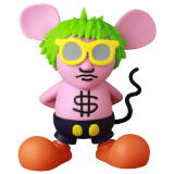 VCD KEITH HARING ANDY MOUSE PINK VCD KEITH HARING ANDY MOUSE PINK