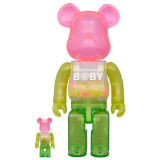 BEARBRICK 100% 400% MY FIRST BEARBRICK BABY 1ST COLOR CLEAR BEARBRICK 100% 400% MY FIRST BEARBRICK BABY 1ST COLOR CLEAR