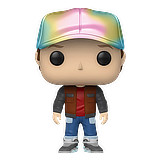 POP! MOVIES BACK TO THE FUTURE MARTY IN FUTURE OUTFIT METALLIC