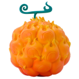 ONE PIECE FLAME-FLAME FRUIT REPLICA