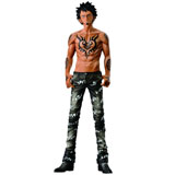 ONE PIECE KING OF ARTIST JEANS FREAK TRAFALGAR LAW BLACK ONE PIECE KING OF ARTIST JEANS FREAK TRAFALGAR LAW BLACK