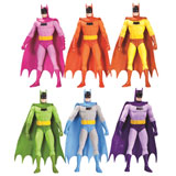 RAINBOW BATMAN ACTION FIGURE SET RAINBOW BATMAN ACTION FIGURE SET