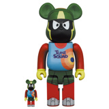 BEARBRICK 400% SPACE JAM 2 MARVIN THE MARTIAN 2-PACK