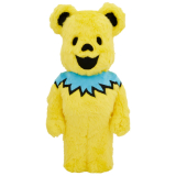 BEARBRICK 1000% GRATEFUL DEAD DANCING BEARS COSTUME YELLOW