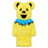 BEARBRICK 400% GRATEFUL DEAD DANCING BEARS COSTUME YELLOW