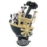 DISNEY D-STAGE STEAMBOAT WILLIE DIORAMA DISNEY D-STAGE STEAMBOAT WILLIE DIORAMA