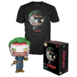 POP! & TEE BOX HEROES THE JOKER THE DEATH OF THE FAMILY L