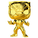 POP! MARVEL STUDIOS 10TH BLACK PANTHER GOLD CHROME POP! MARVEL STUDIOS 10TH BLACK PANTHER GOLD CHROME