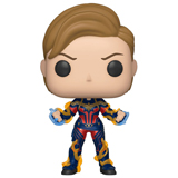 POP! MARVEL AVENGERS ENDGAME CAPTAIN MARVEL NEW HAIR POP! MARVEL AVENGERS ENDGAME CAPTAIN MARVEL NEW HAIR