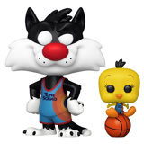 POP! MOVIES SPACE JAM 2 SYLVESTER AND TWEETY POP! MOVIES SPACE JAM 2 SYLVESTER AND TWEETY