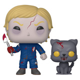 POP! MOVIES PET SEMETARY GAGE & CHURCH DAMAGED BOX POP! MOVIES PET SEMETARY GAGE & CHURCH DAMAGED BOX