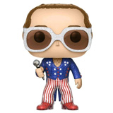 POP! ROCKS ELTON JOHN RED, WHITE AND BLUE GLITTER POP! ROCKS ELTON JOHN RED, WHITE AND BLUE GLITTER