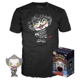 POP! & TEE BOX IT CHAPTER 2 PENNYWISE W/ BEAVER HAT B/W M