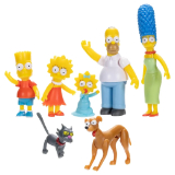 THE SIMPSONS MINI FIGURES THE SIMPSONS FAMILY 7-PACK