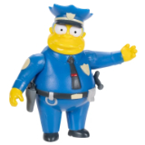 THE SIMPSONS MINI FIGURES WAVE 1 CHIEF WIGGUM