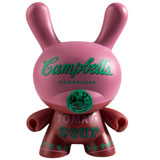 8-INCH DUNNY ANDY WARHOL CAMPBELL'S PINK