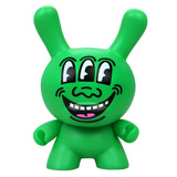 8-INCH DUNNY KEITH HARING THREE EYED MONSTER