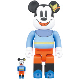 BEARBRICK 400% MICKEY MOUSE BRAVE LITTLE TAILOR 2-PACK