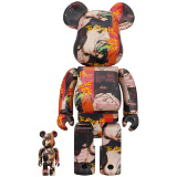 BE@RBRICK 400% WARHOL X THE ROLLING STONES LOVE YOU LIVE 2-PACK