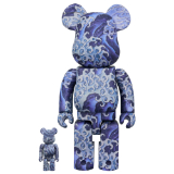 BEARBRICK 100% 400% KATSUSHIKA HOKUSAI ANGRY WAVES ONAMI