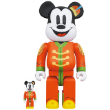 BEARBRICK 400% MICKEY MOUSE THE BAND CONCERT 2-PACK