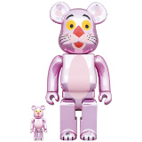 BE@RBRICK 400% THE PINK PANTHER CHROME 2-PACK