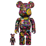 BEARBRICK 400% PSYCHEDELIC PAISLEY 2-PACK