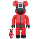 BE@RBRICK 400% SQUID GAME MANAGER 2-PACK
