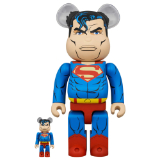 BEARBRICK 100% 400% THE DARK KNIGHT RETURNS SUPERMAN