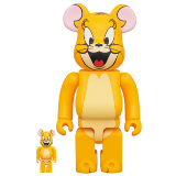 BEARBRICK 100% 400% TOM AND JERRY JERRY CLASSIC