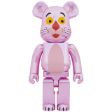 BE@RBRICK 1000% THE PINK PANTHER CHROME
