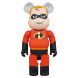 BEARBRICK 1000% THE INCREDIBLES MR. INCREDIBLE