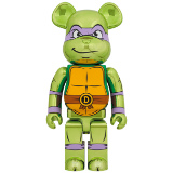 BEARBRICK 1000% TMNT DONATELLO CHROME BEARBRICK 1000% TMNT DONATELLO CHROME