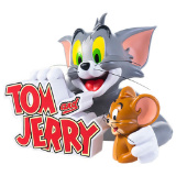 TOM AND JERRY ON-SCREEN PARTNER BUST